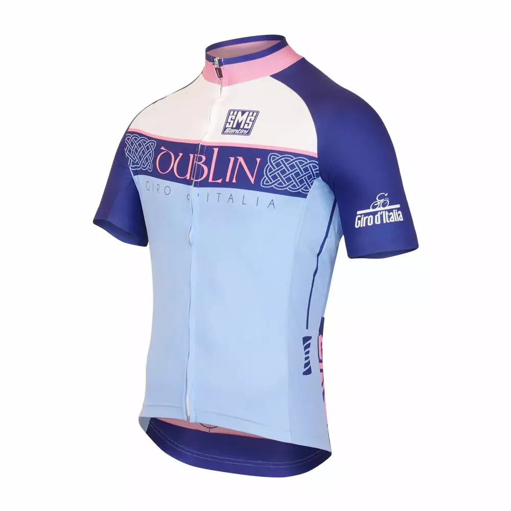 Santini Short Sleeve Jersey - Giro D'Italia Dublin - Stage 03 2 Santini Short Sleeve Jersey - Giro D'Italia Dublin - Stage 03 - Billede 2