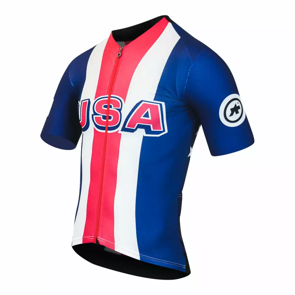 Assos SS Special Jersey Team Logo - USA Cycling - SKY 2 Assos SS Special Jersey Team Logo - USA Cycling - SKY - Billede 2