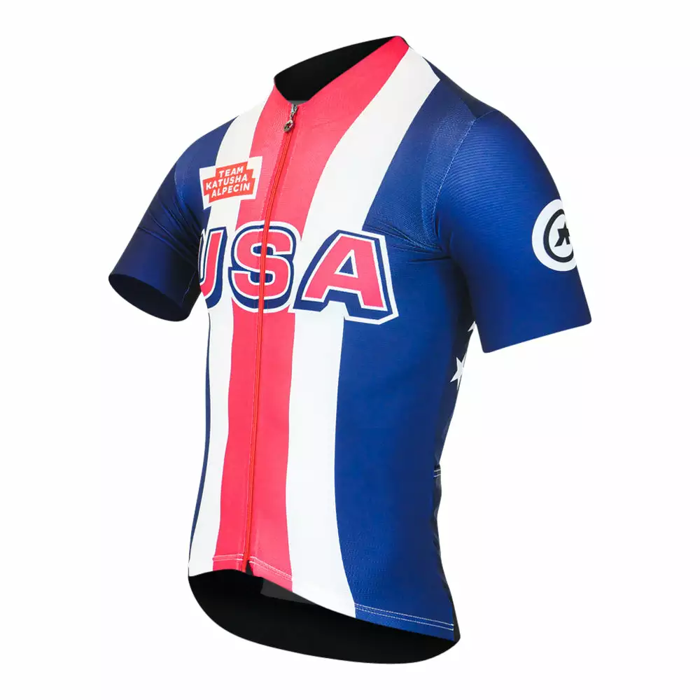 Assos SS Special Jersey Team Logo - USA Cycling - Team Katusha Alpecin 2 Assos SS Special Jersey Team Logo - USA Cycling - Team Katusha Alpecin - Billede 2