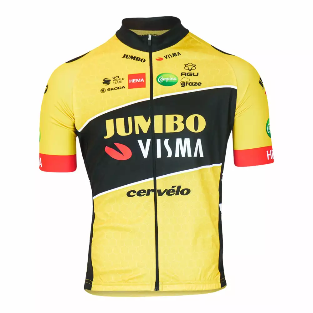 AGU Short Sleeve Jersey Replica 2022 - Jumbo-Visma 1 AGU Short Sleeve Jersey Replica 2022 - Jumbo-Visma