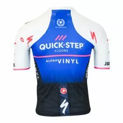 Castelli Short Sleeve Aero Race 6.1 Jersey - Quick-Step Alpha Vinyl -Korte cykeltrøjer Salg P1980642