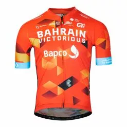 ALE Alé Short Sleeve Jersey - Bahrain Victorious