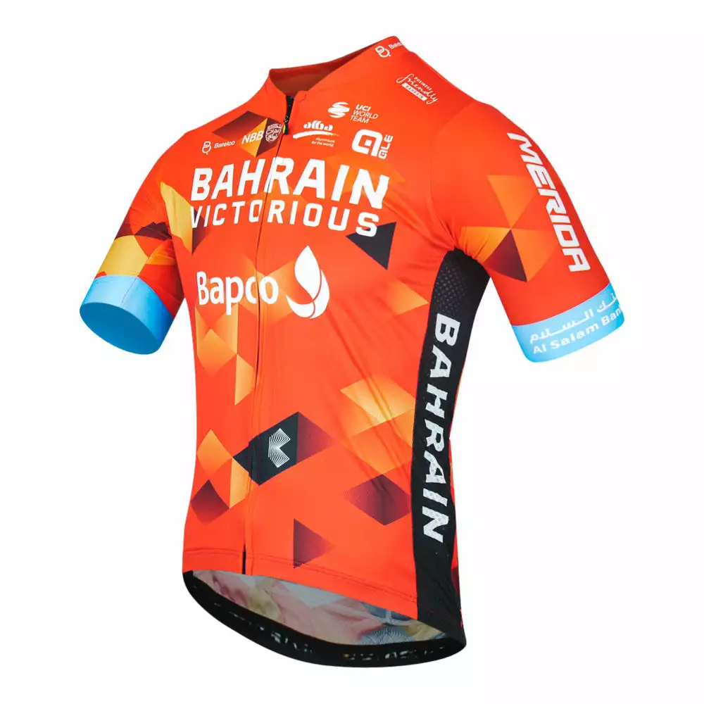 ALE Alé Short Sleeve Jersey - Bahrain Victorious 2 ALE Alé Short Sleeve Jersey - Bahrain Victorious - Billede 2