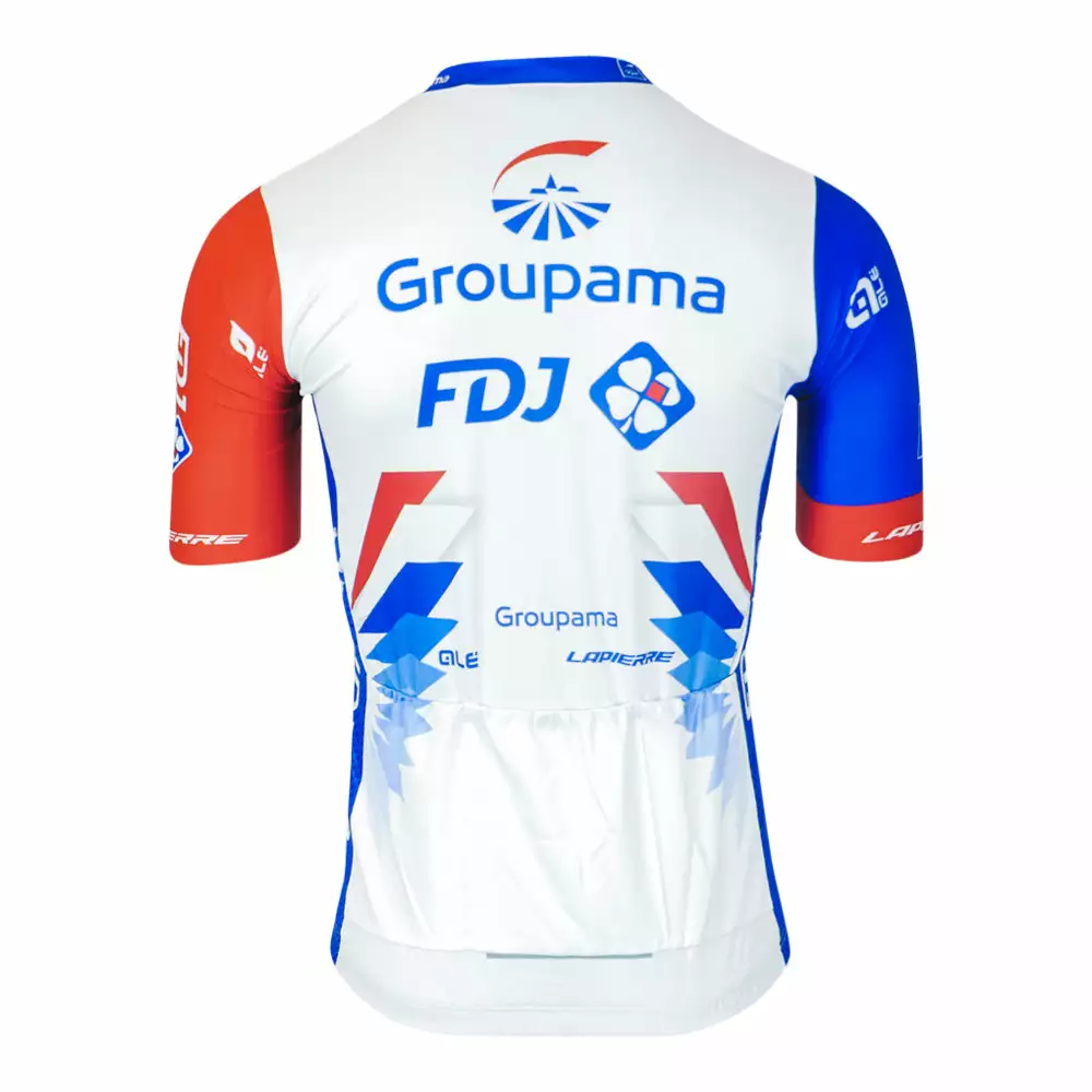 ALE Alé Short Sleeve Jersey - Groupama FDJ 3 ALE Alé Short Sleeve Jersey - Groupama FDJ - Billede 3