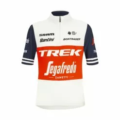 Santini Replica Kids Short Sleeve Jersey - Trek Segafredo