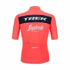 Santini Replica Short Sleeve Jersey - Trek Segafredo -Korte cykeltrøjer Salg SantiniFanLineShortSleeveJersey TrekSegafredo 3