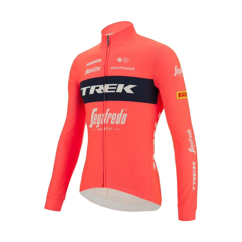 Santini Long Sleeve Jersey - Trek Segafredo 2 Santini Long Sleeve Jersey - Trek Segafredo - Billede 2