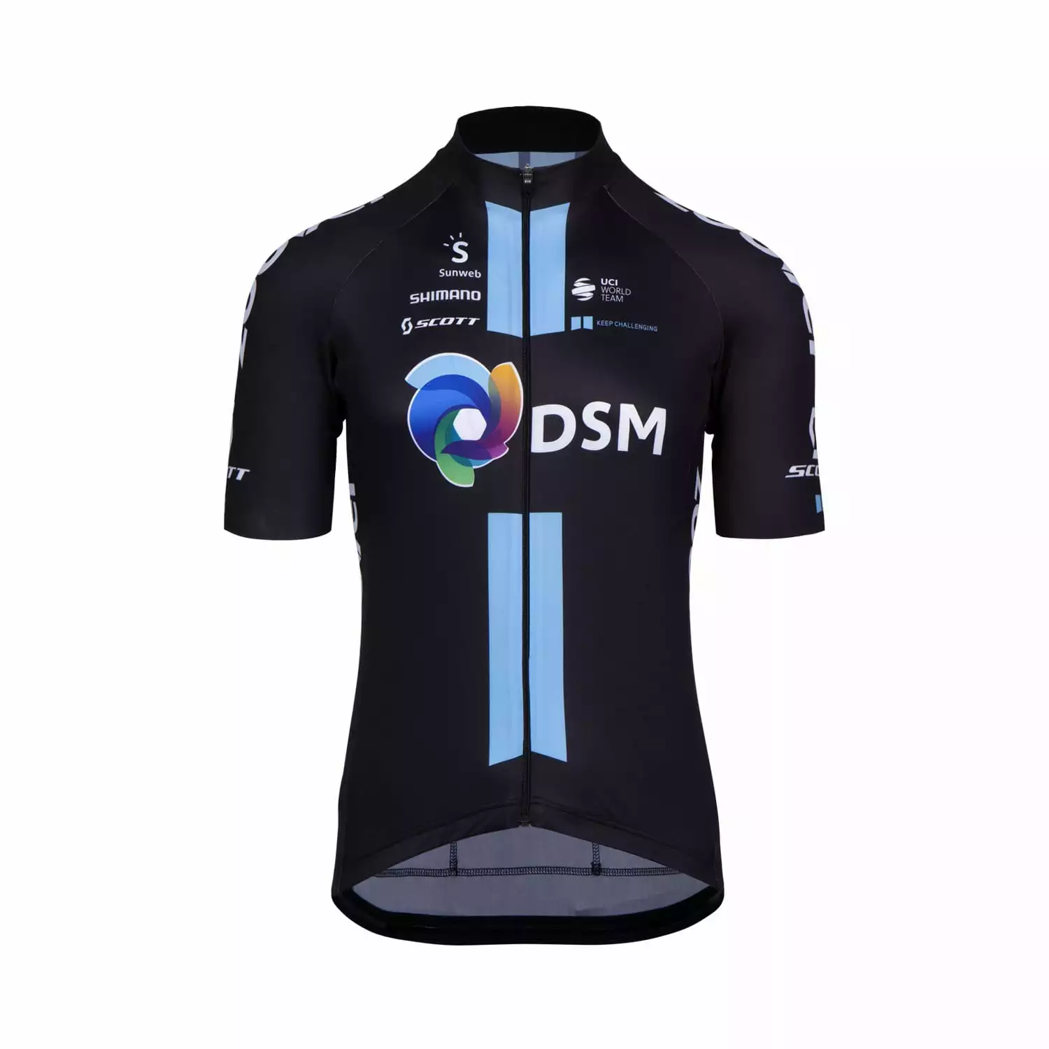 Keep Challenging Team DSM Short Sleeve Jersey Replica 1 Keep Challenging Team DSM Short Sleeve Jersey Replica