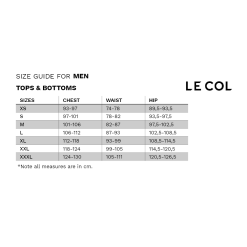Le Col BIB Shorts Replica - Bora-Hansgrohe 7 Le Col BIB Shorts Replica - Bora-Hansgrohe -Korte cykeltrøjer Salg le col size chart top bottom men