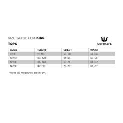 Vermarc SP.L Kids Short Sleeve Jersey - Deceuninck Quick-Step -Korte cykeltrøjer Salg size chart vermarc kids top a19991cb 144d 497f af28 96652cce5ea8