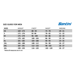 Santini Iron Bibshorts - Trek-Segafredo -Korte cykeltrøjer Salg size guide santini clothing men e10c9df1 9642 4cbf a4a8 f6b34816aad0