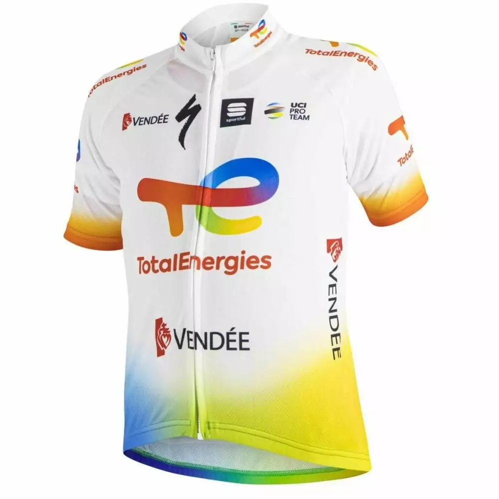 Sportful Kids Short Sleeve Jersey - TotalEnergies 1 Sportful Kids Short Sleeve Jersey - TotalEnergies